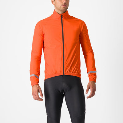 CASTELLI  EMERGENCY 2 RAIN JACKET BRILLIANT ORANGE