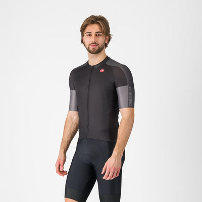 Castelli  Entrata Cykeltrøje, Black/Dark Grey