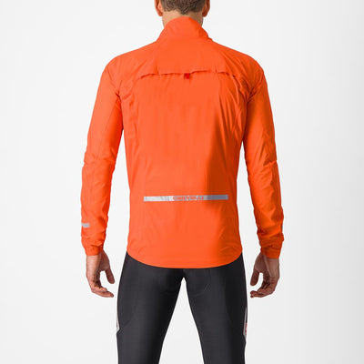 CASTELLI  EMERGENCY 2 RAIN JACKET BRILLIANT ORANGE