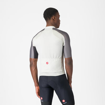 Castelli  Entrata Cykeltrøje, Ivory/Smokey Grey