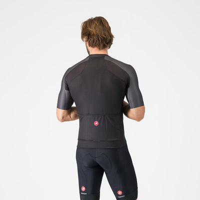 Castelli  Entrata Cykeltrøje, Black/Dark Grey