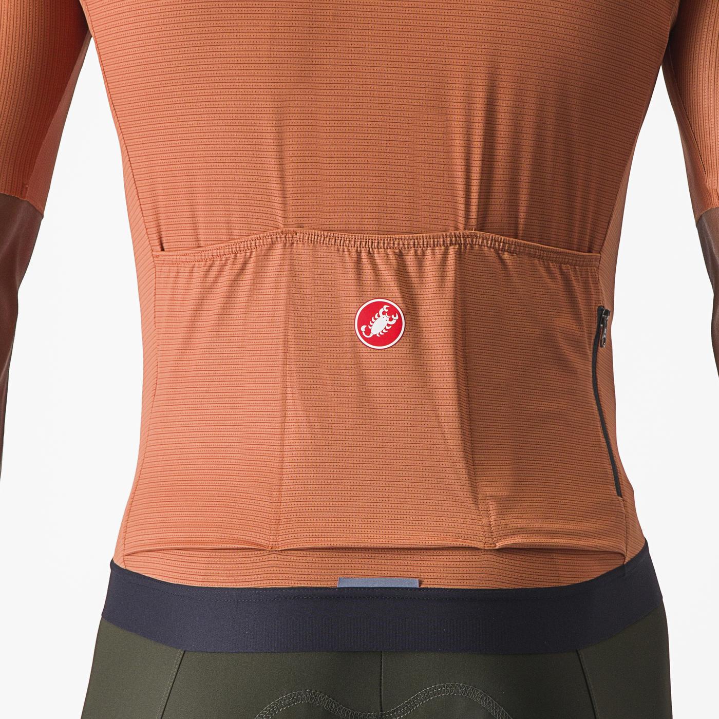 Castelli  Espresso Cykeltrøje MOCHA/DARK GREY