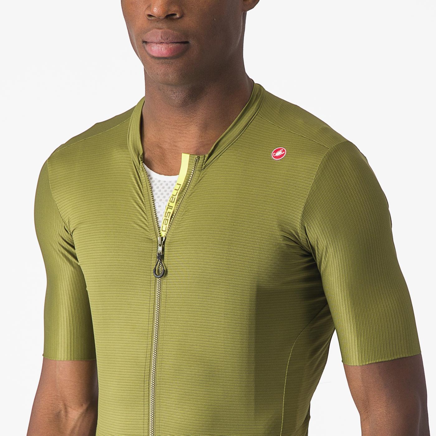 Castelli  Espresso Cykeltrøje Sage/Electric Lime